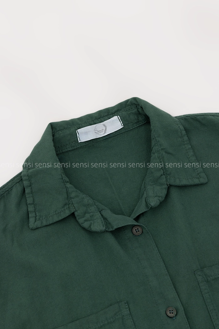 شومیز 2جیب لینن کد1005096